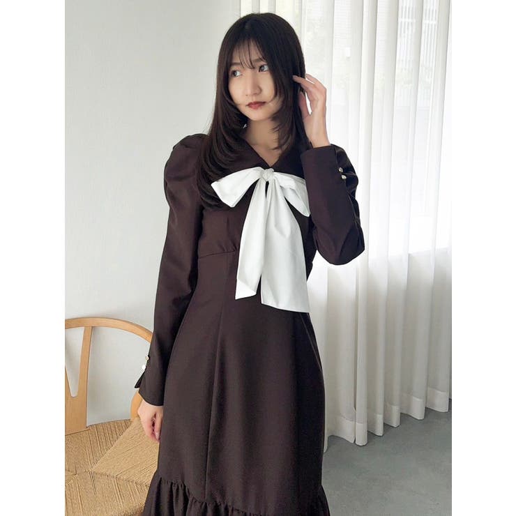 バルーンチェックワンピース | dazzlin | 詳細画像21 