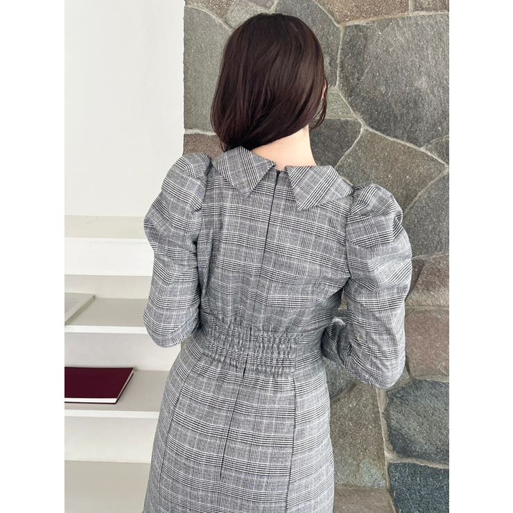 バルーンチェックワンピース | dazzlin | 詳細画像29 