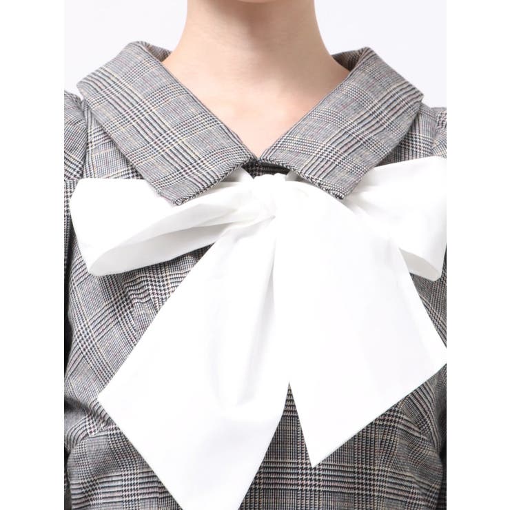 バルーンチェックワンピース | dazzlin | 詳細画像39 