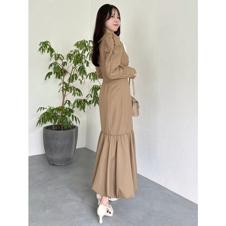 バルーンチェックワンピース | dazzlin | 詳細画像4 