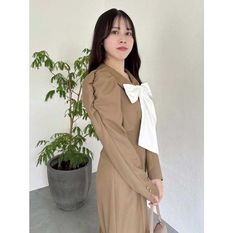 バルーンチェックワンピース | dazzlin | 詳細画像5 