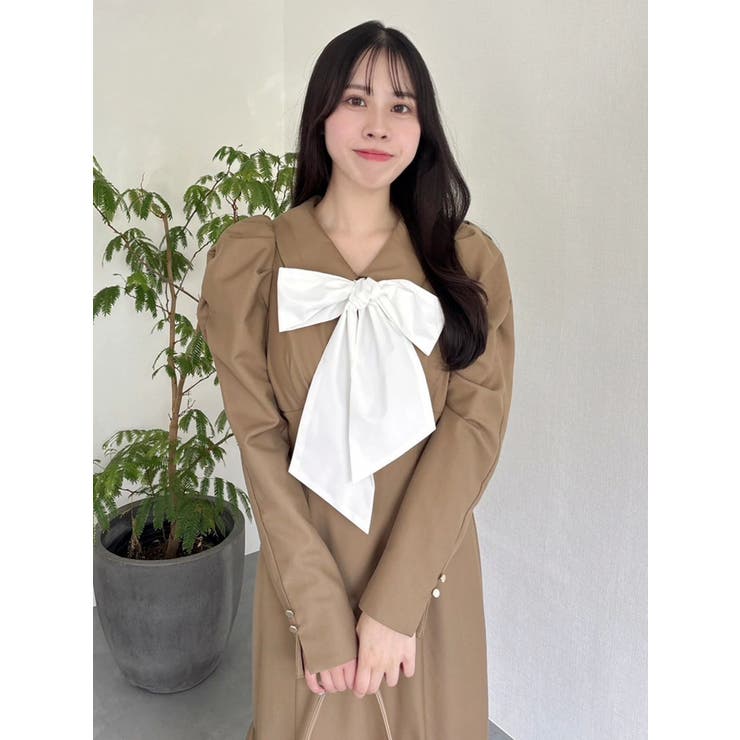 バルーンチェックワンピース | dazzlin | 詳細画像6 