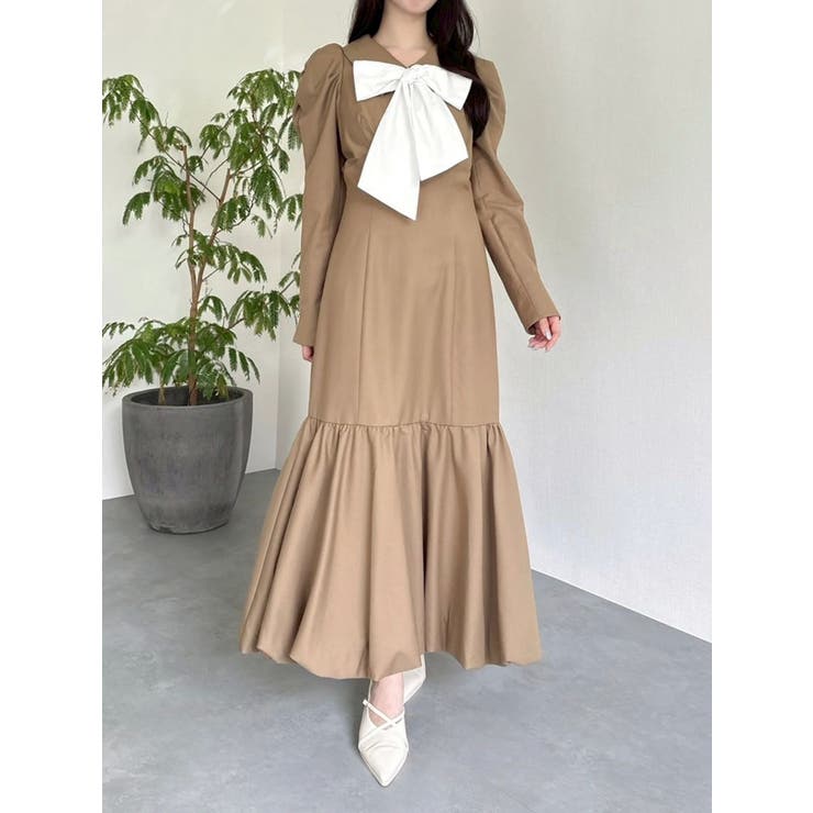 バルーンチェックワンピース | dazzlin | 詳細画像9 