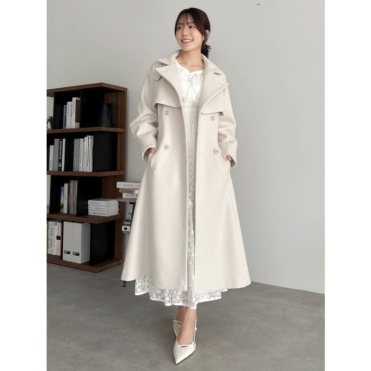 バックリボンレースフリルワンピース | dazzlin | 詳細画像17 
