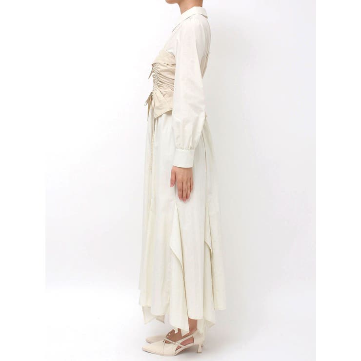 ギャザーシャツボリュームワンピース | dazzlin | 詳細画像22