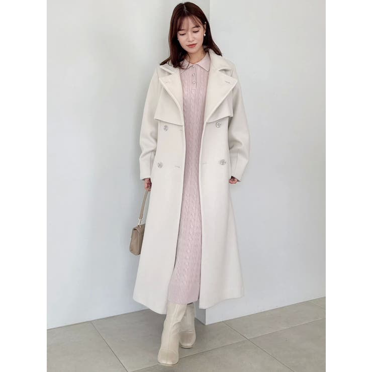 【POLO BCSコラボ/20周年記念復刻！】ケーブルポロニットワンピース | dazzlin | 詳細画像26 