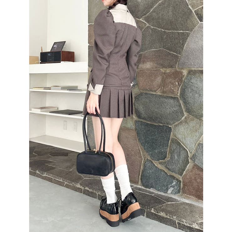 スソプリーツジャケットミニワンピース | dazzlin | 詳細画像17 