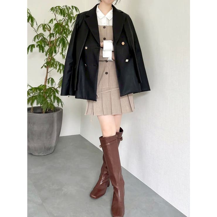 スソプリーツジャケットミニワンピース | dazzlin | 詳細画像27 