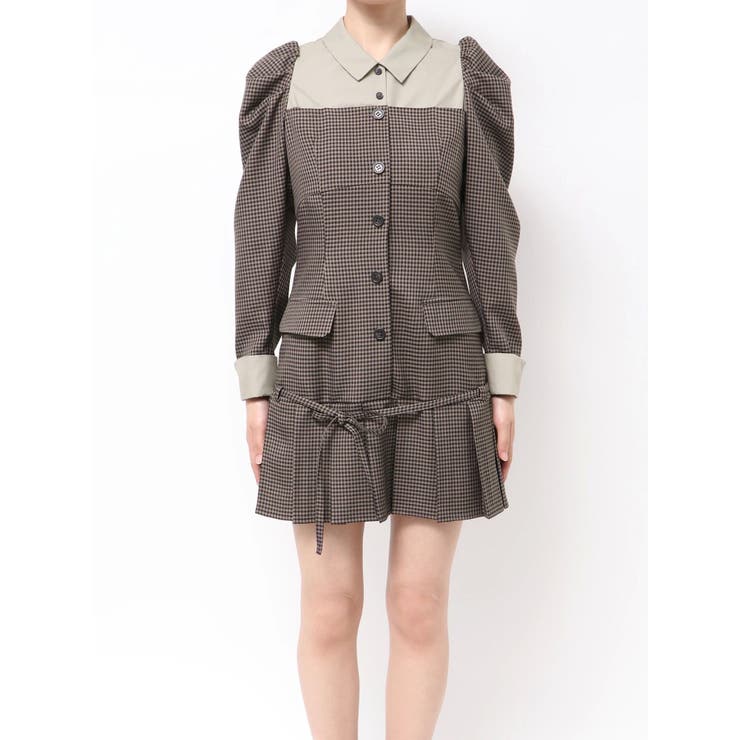 スソプリーツジャケットミニワンピース | dazzlin | 詳細画像28 