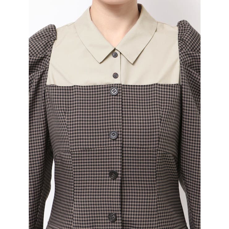 スソプリーツジャケットミニワンピース | dazzlin | 詳細画像31 