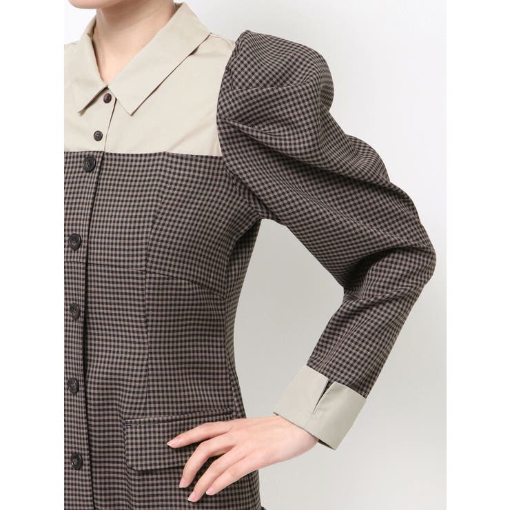 スソプリーツジャケットミニワンピース | dazzlin | 詳細画像32 