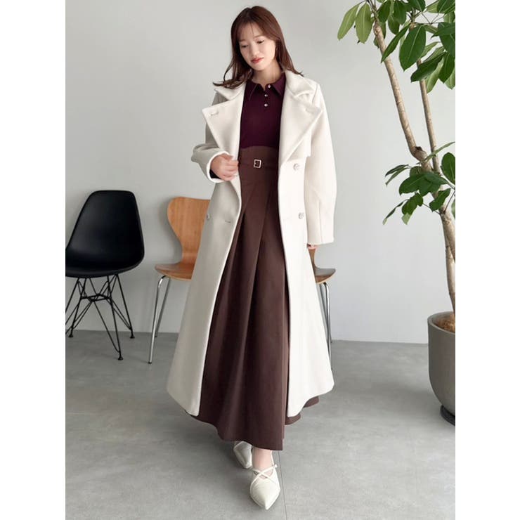 シャツカラーコルセットタックワンピース | dazzlin | 詳細画像24 