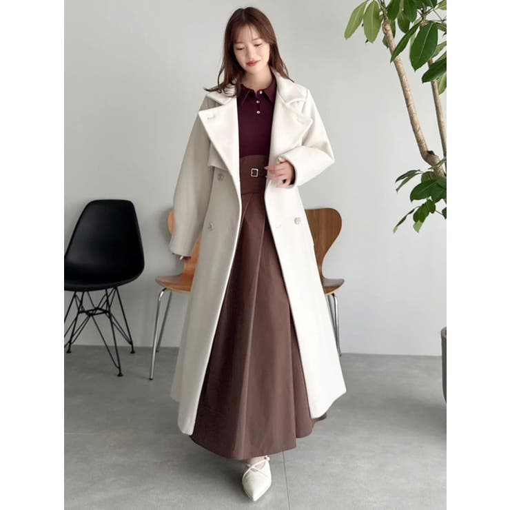 シャツカラーコルセットタックワンピース | dazzlin | 詳細画像25 