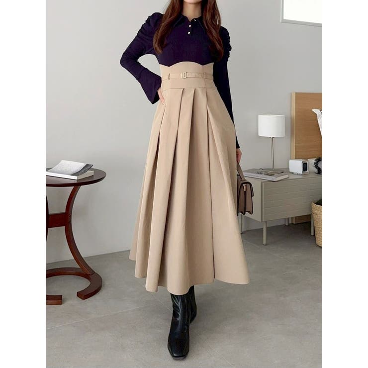 シャツカラーコルセットタックワンピース | dazzlin | 詳細画像36 