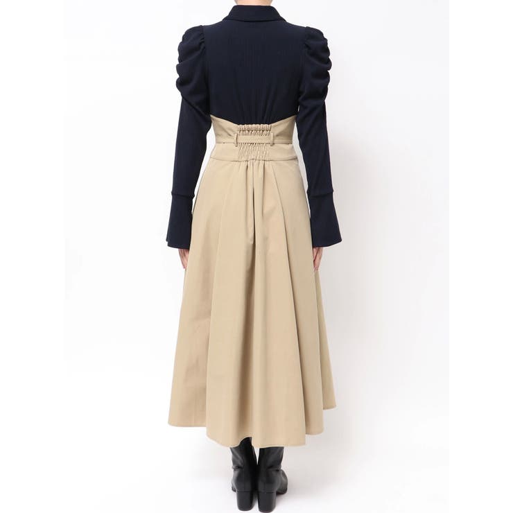 シャツカラーコルセットタックワンピース | dazzlin | 詳細画像48 