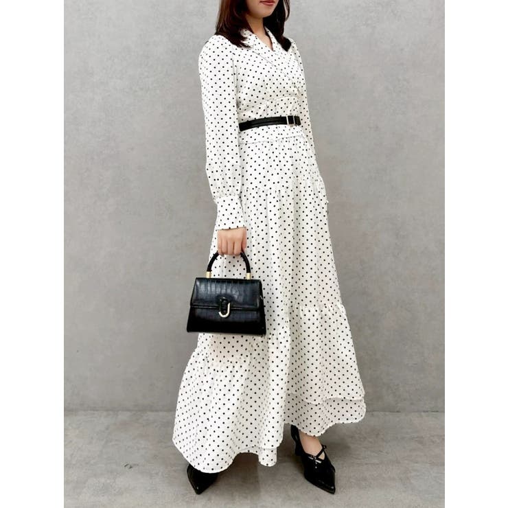 テーラーカラーコルセットワンピース | dazzlin | 詳細画像10 