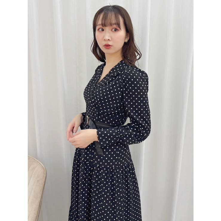 テーラーカラーコルセットワンピース | dazzlin | 詳細画像19 