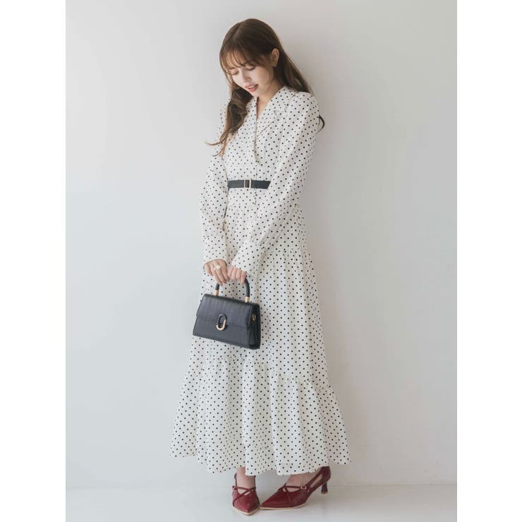 テーラーカラーコルセットワンピース | dazzlin | 詳細画像2 