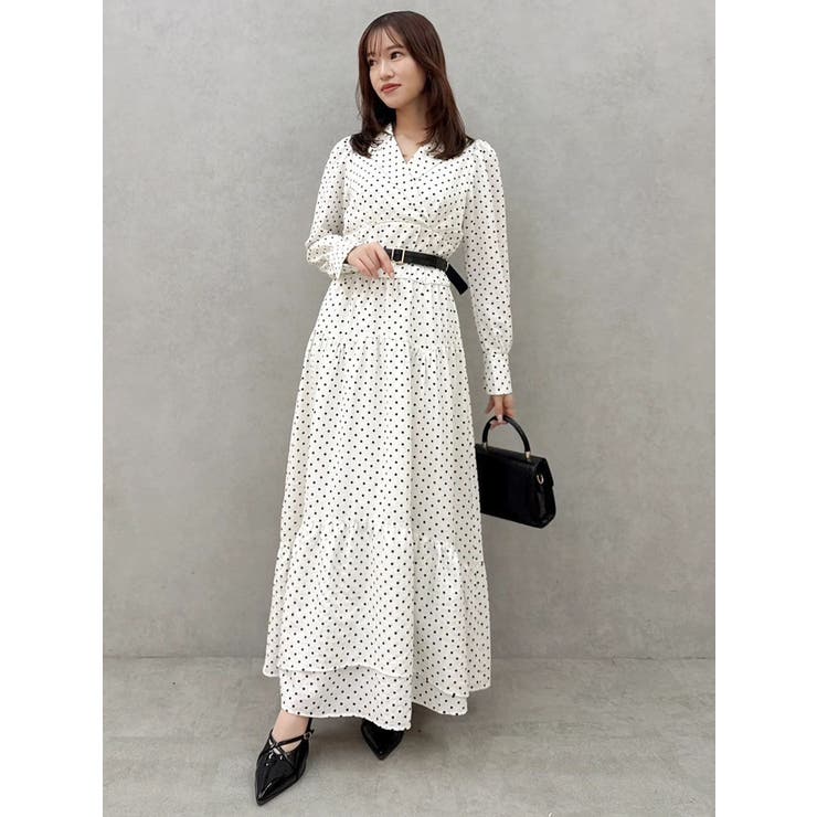 テーラーカラーコルセットワンピース | dazzlin | 詳細画像7 