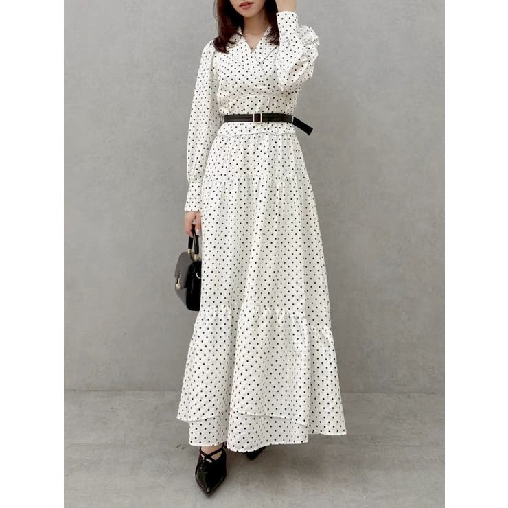 テーラーカラーコルセットワンピース | dazzlin | 詳細画像8 