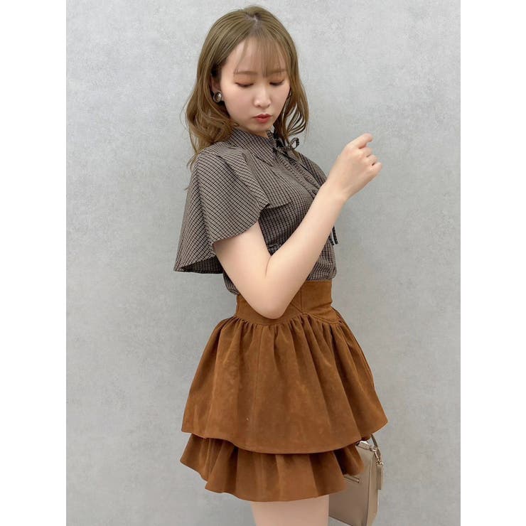 2WAYケープリボンブラウス | dazzlin | 詳細画像10 