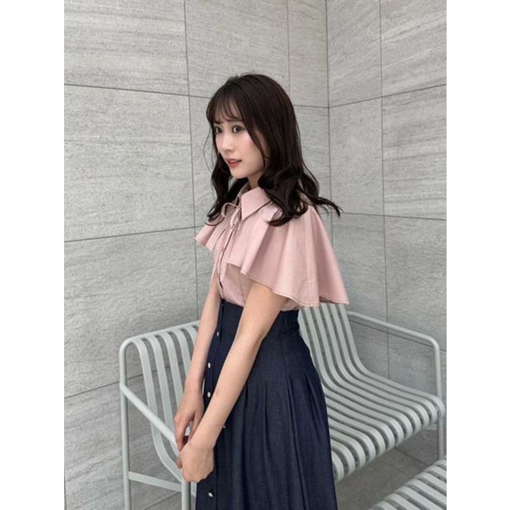 2WAYケープリボンブラウス | dazzlin | 詳細画像16 