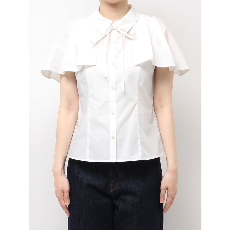 2WAYケープリボンブラウス | dazzlin | 詳細画像19 