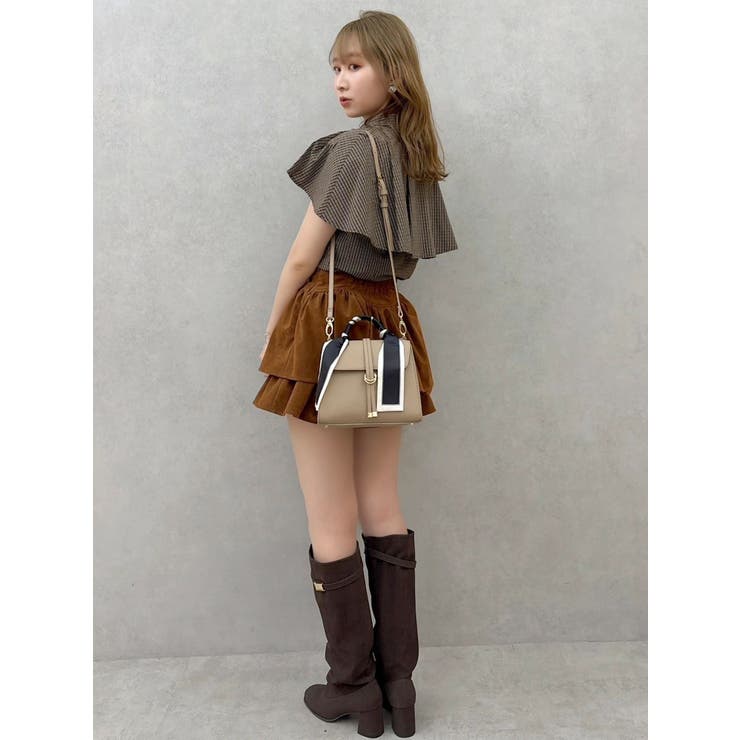 2WAYケープリボンブラウス | dazzlin | 詳細画像9 