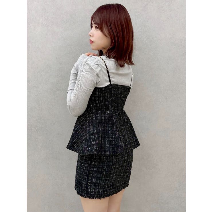 ツイードツイストビスチェ | dazzlin | 詳細画像36 