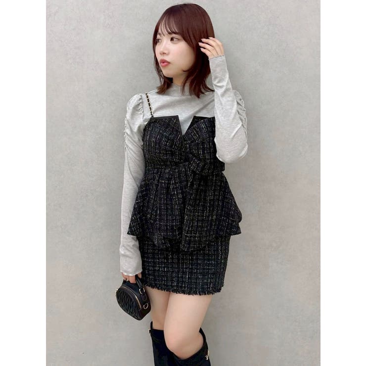 ツイードツイストビスチェ | dazzlin | 詳細画像38 