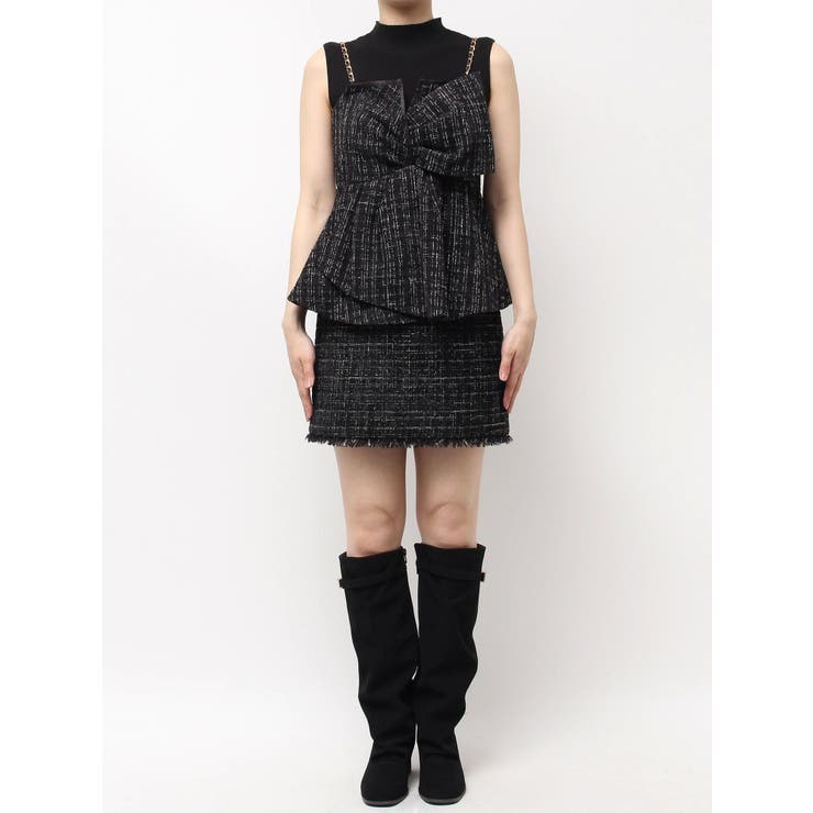 ツイードツイストビスチェ | dazzlin | 詳細画像45 