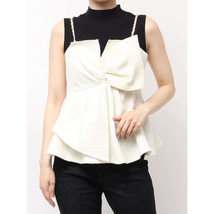 ツイードツイストビスチェ | dazzlin | 詳細画像49 