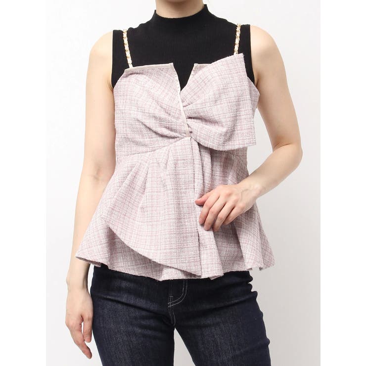 ツイードツイストビスチェ | dazzlin | 詳細画像50 