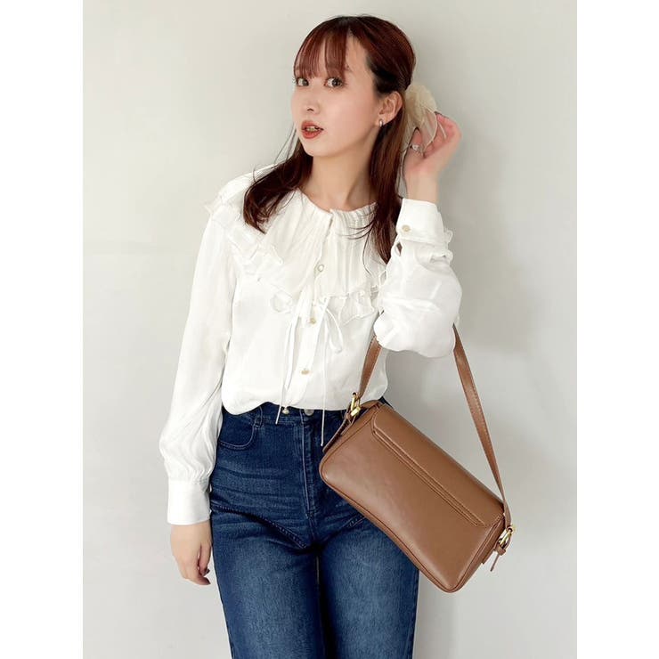 ピエロフリルブラウス | dazzlin | 詳細画像18 