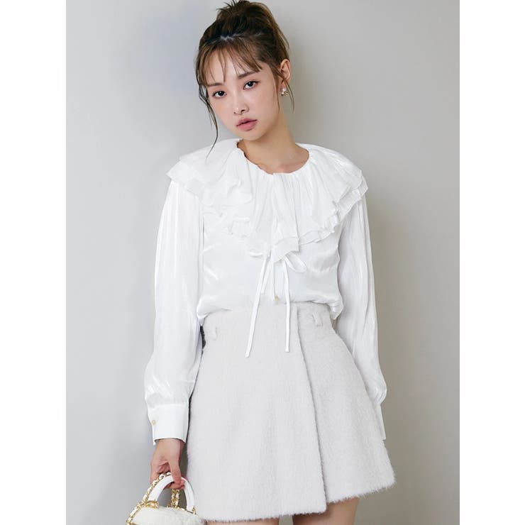 ピエロフリルブラウス | dazzlin | 詳細画像2 