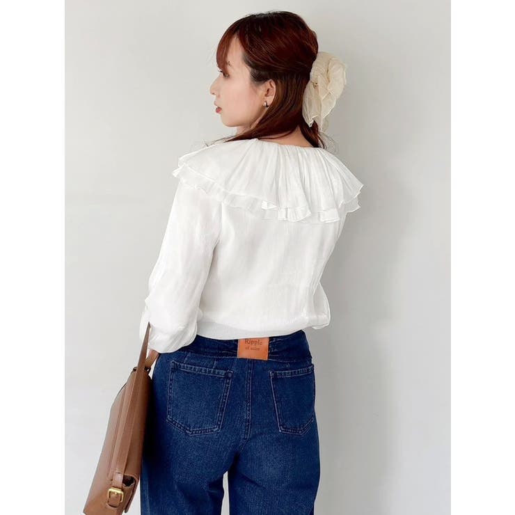 ピエロフリルブラウス | dazzlin | 詳細画像20 