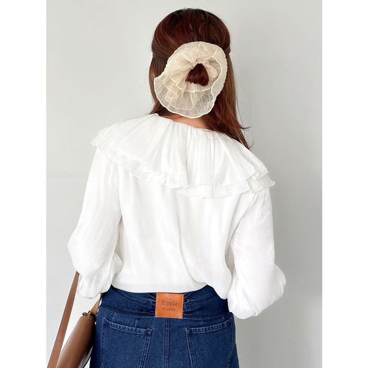 ピエロフリルブラウス | dazzlin | 詳細画像22 