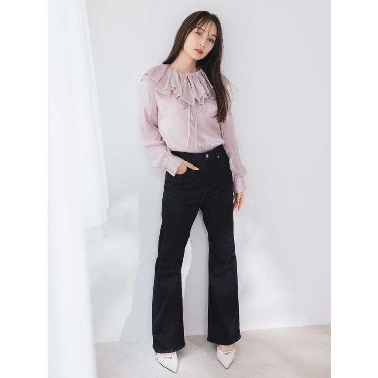 ピエロフリルブラウス | dazzlin | 詳細画像5 