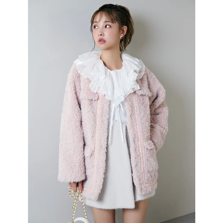 ピエロフリルブラウス | dazzlin | 詳細画像8 