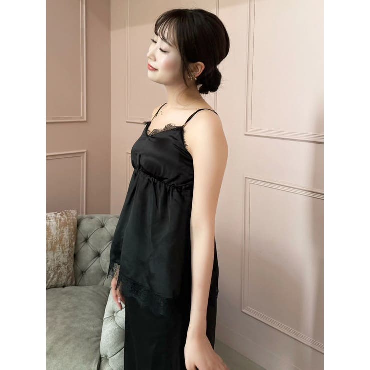 【吉田朱里】シルクカップインキャミソール | dazzlin | 詳細画像24 