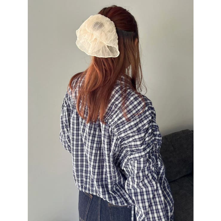 2WAYギャザーシャツブルゾン | dazzlin | 詳細画像18 