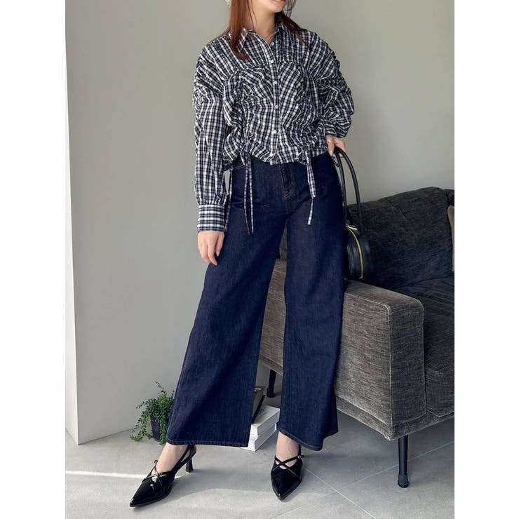 2WAYギャザーシャツブルゾン | dazzlin | 詳細画像20 