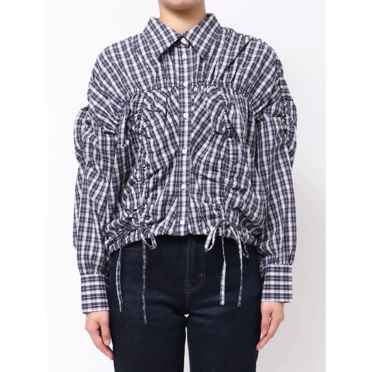 2WAYギャザーシャツブルゾン | dazzlin | 詳細画像22 