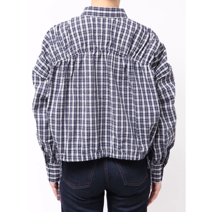 2WAYギャザーシャツブルゾン | dazzlin | 詳細画像24 