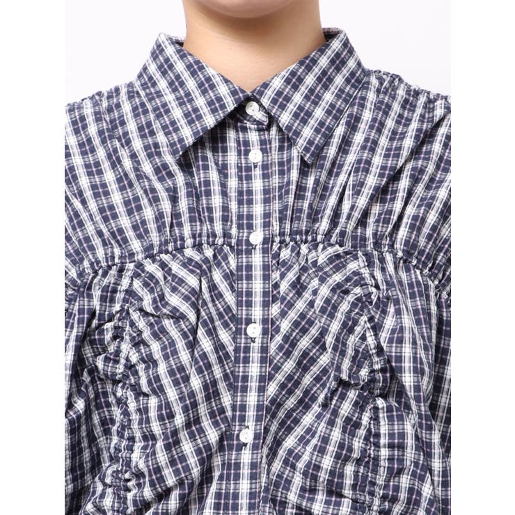 2WAYギャザーシャツブルゾン | dazzlin | 詳細画像25 