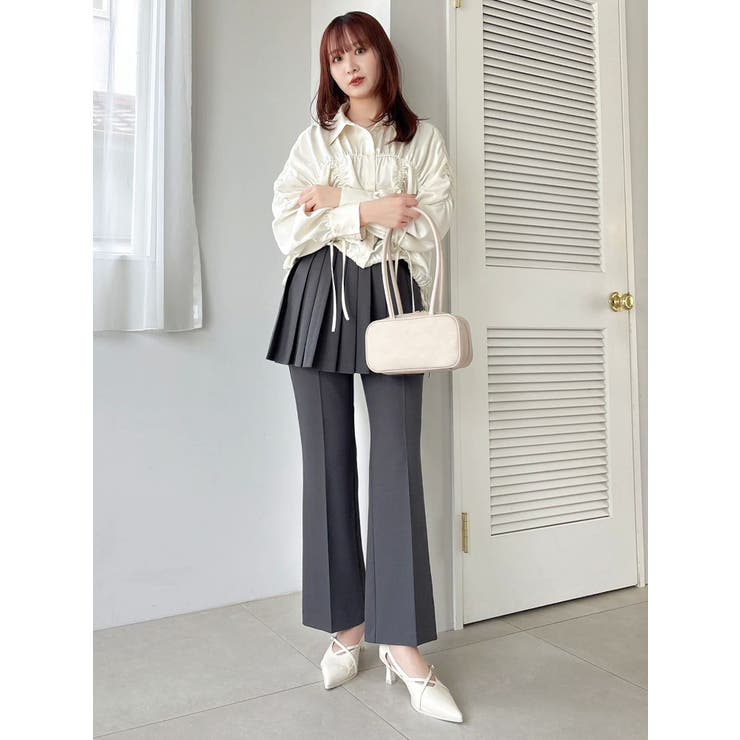 2WAYギャザーシャツブルゾン | dazzlin | 詳細画像6 