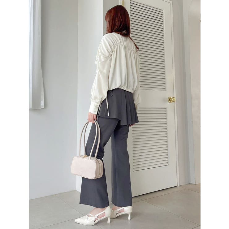 2WAYギャザーシャツブルゾン | dazzlin | 詳細画像7 