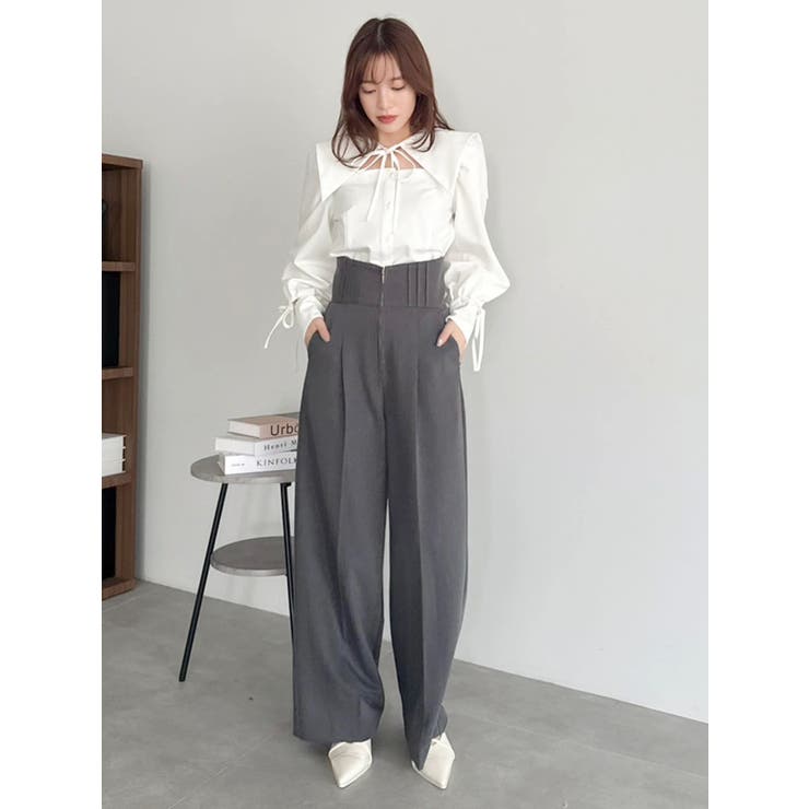 【20周年記念復刻！】オープンリボンブラウス | dazzlin | 詳細画像17 