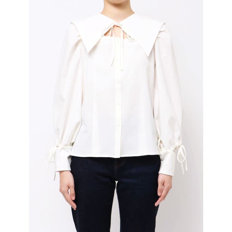 【20周年記念復刻！】オープンリボンブラウス | dazzlin | 詳細画像50 