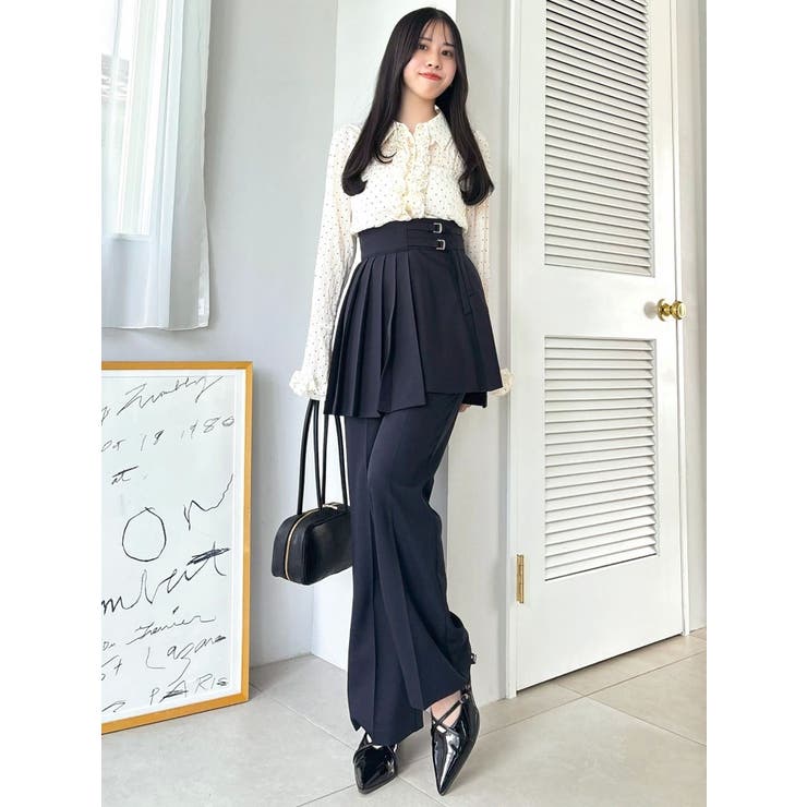 シュリンクフラワーショートシャツ | dazzlin | 詳細画像20 